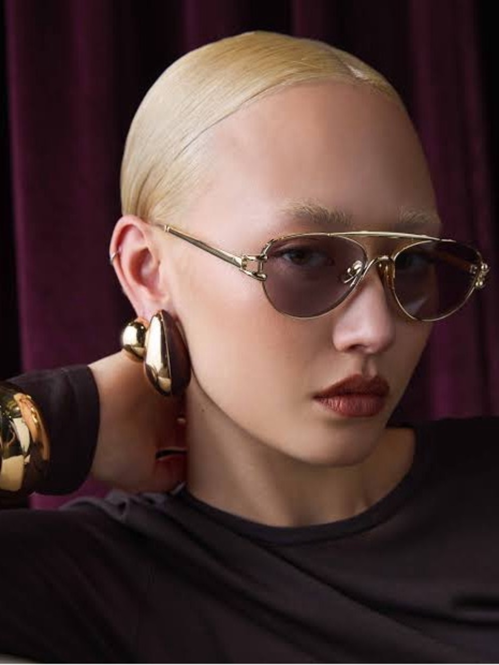 Le Specs Numero Seis aviator Sunglasses